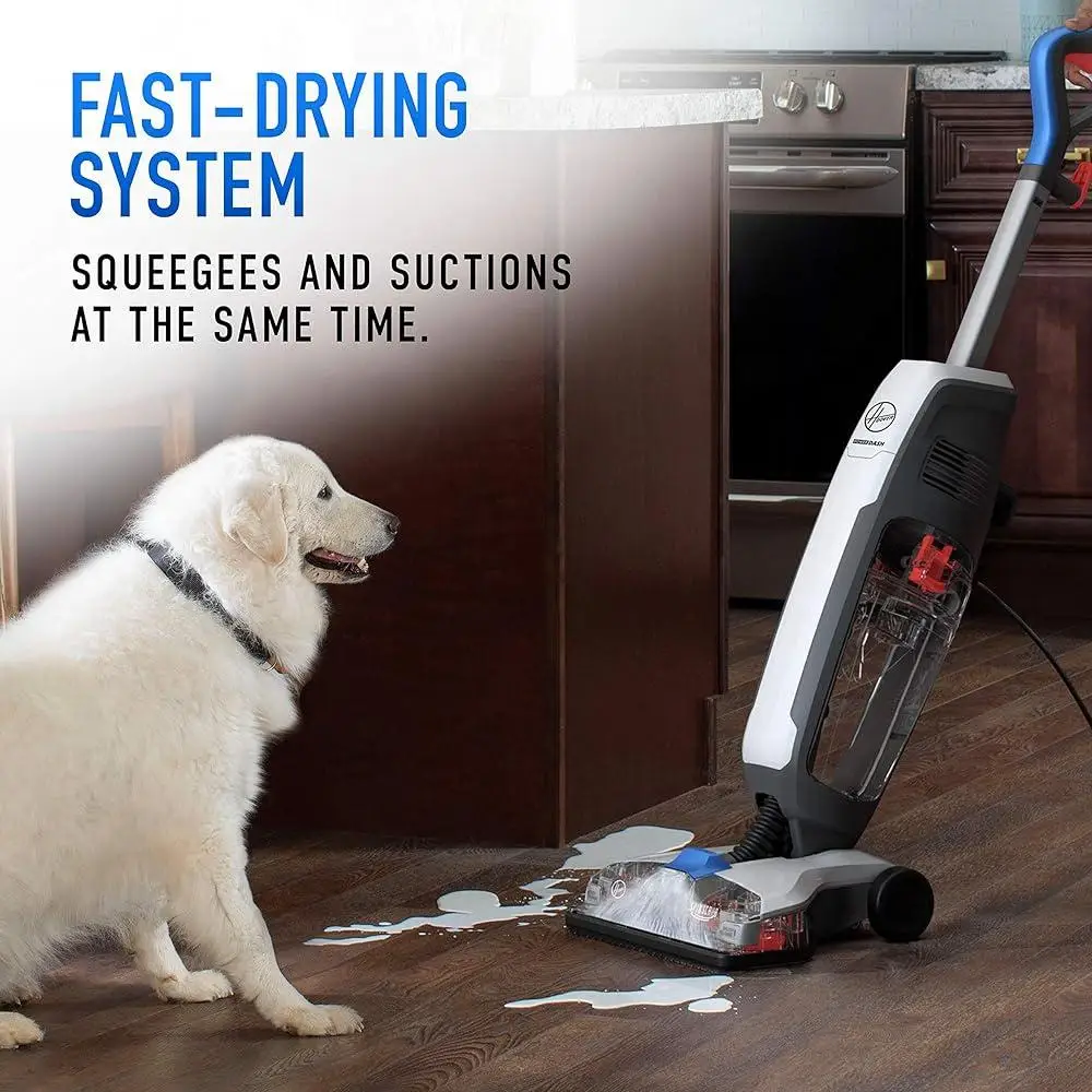 Lightweight Hard Floor Cleaning Machine Pet Floor Scrubber Fast Drying Spin Scrub Brushes Dual Tank Technology Included Cleaning