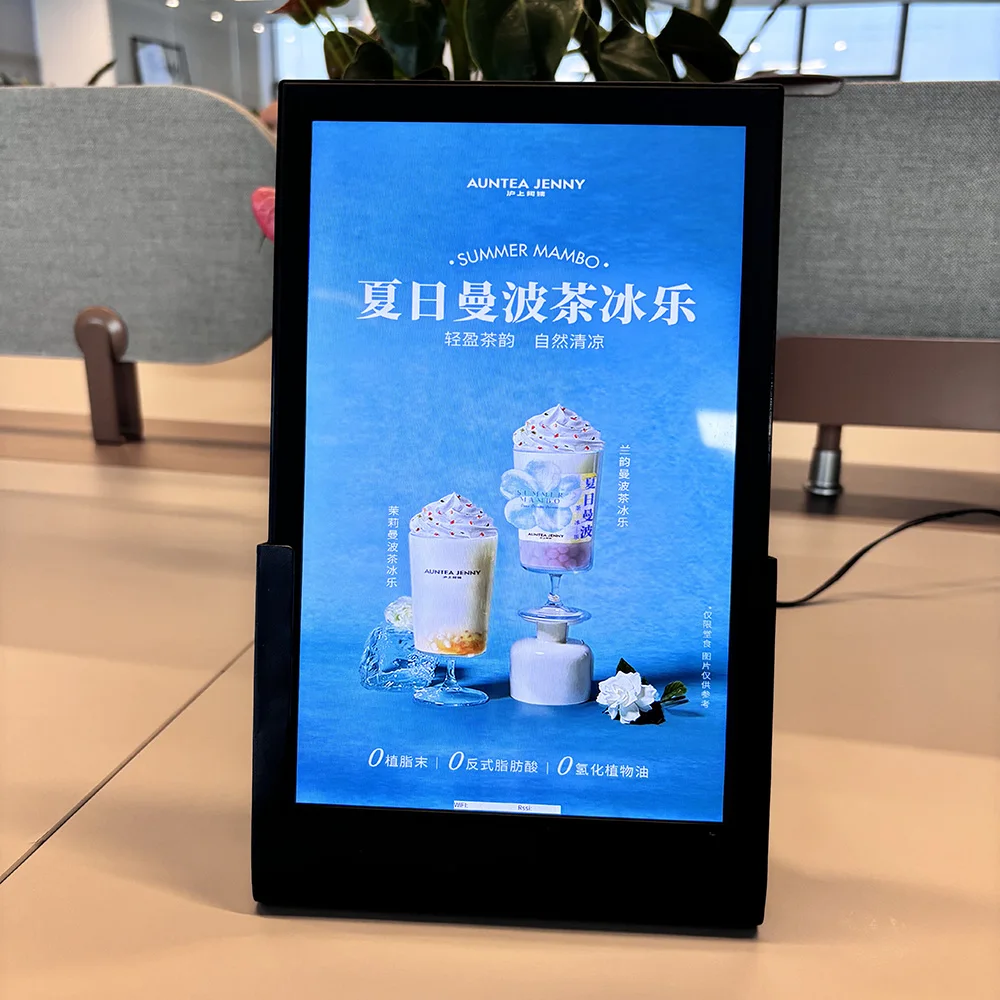 LCD-Preisanzeigetafel, vertikaler Aktionspreis, Display, Supermarkt, Einzelhandel, Obst, frische Rabatt-Aktionskarte