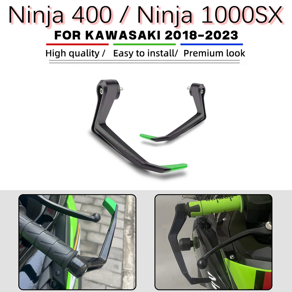 

For KAWASAKI Ninja 400 / 1000SX 2018-2024 Universal CNC Handlebar Brake Clutch Levers Protector Bow Guard Brake Clutch Handguard