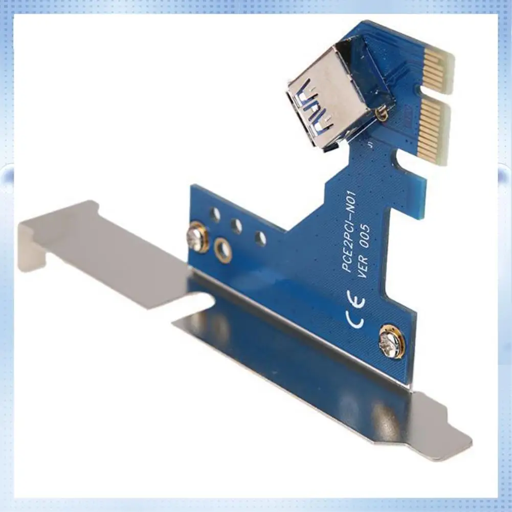 ABRJ-1 Buah Kartu Adaptor PCI-E Ke PCI PCIE Ke 2 Slot PCI Mendukung Kartu Pengambilan Kartu Pajak Emas