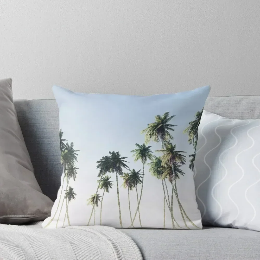 

Palm Trees Throw Pillow Luxury Pillow Case Couch Pillows Cushion Cover Set Pillow Cases