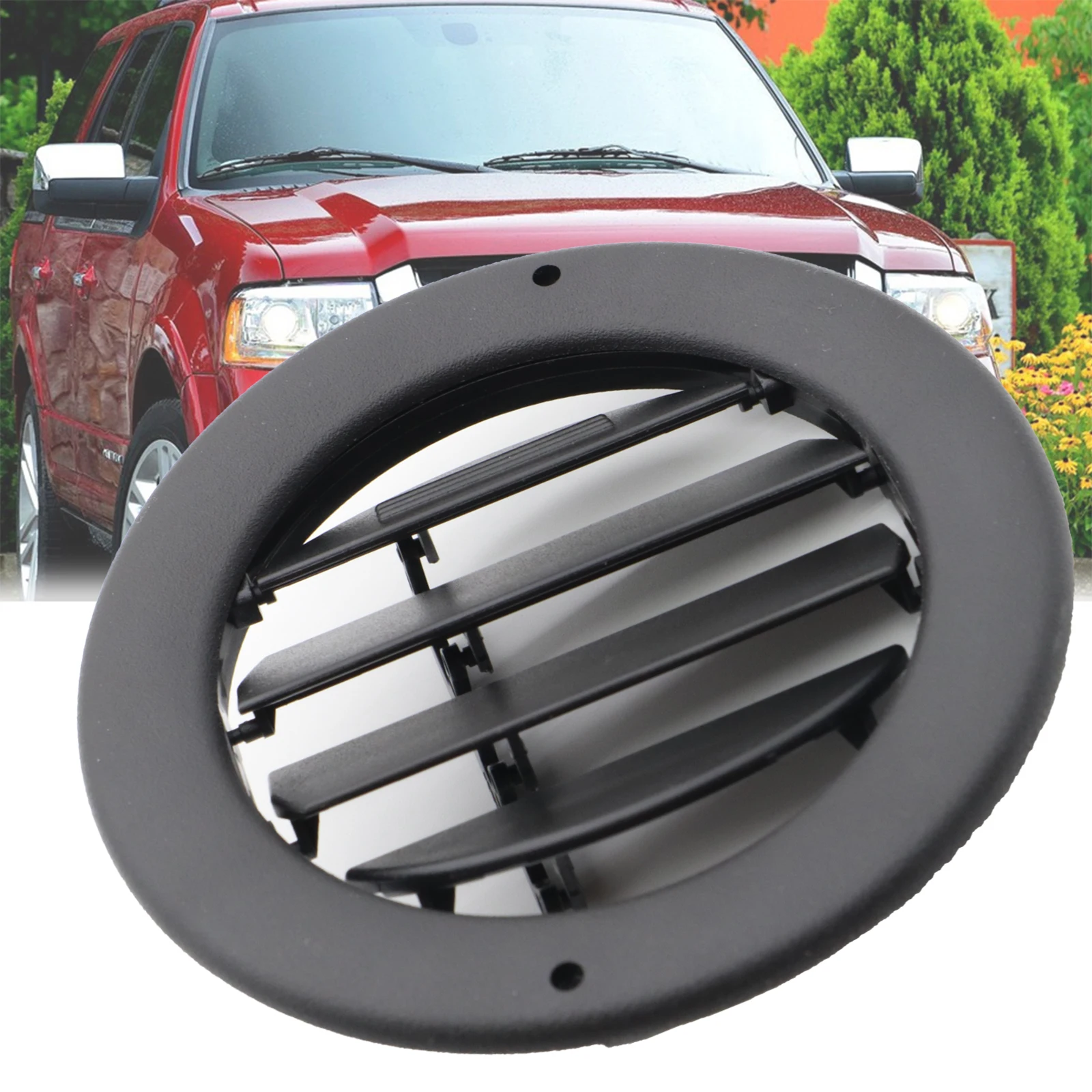 Rejilla de salida de aire para techo de coche Ford, Panel de cubierta de rejilla de ventilación de viento AC para techo solar para Ford Expedition 2015 2016 2017 2018 2019 2020