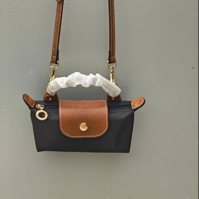 

Non perforated shoulder women's handbag mini nylon dumpling bag multifunctional spring and autumn shoulder bag