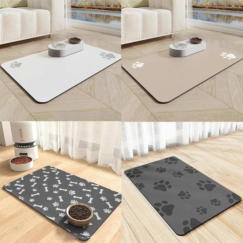 Cartoon Pet Paw Pattern Door Mat Decoration Home Bathroom Floor Mat