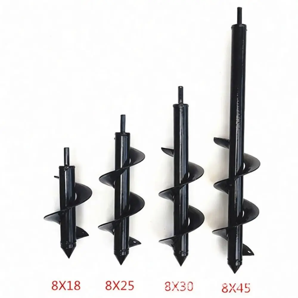 Drill Bit For Gardening Earth Auger Hand Electric Tool Accessory Planting Soil Digger For Flower Bed Vegetable Patch Cultivate