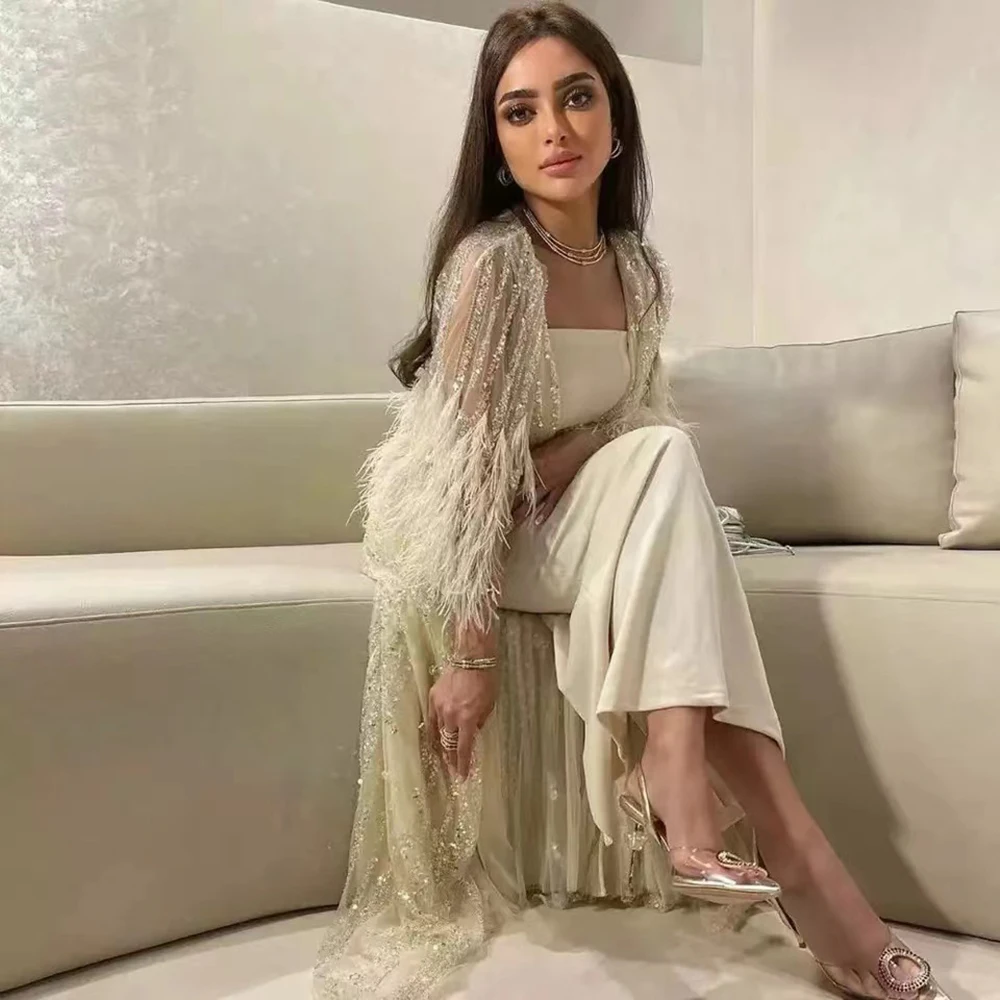 Sharon กล่าวว่า Light หรูหราดูไบขนชุดราตรีสำหรับงานแต่งงานของผู้หญิงคำสีม่วงอย่างเป็นทางการชุดร...