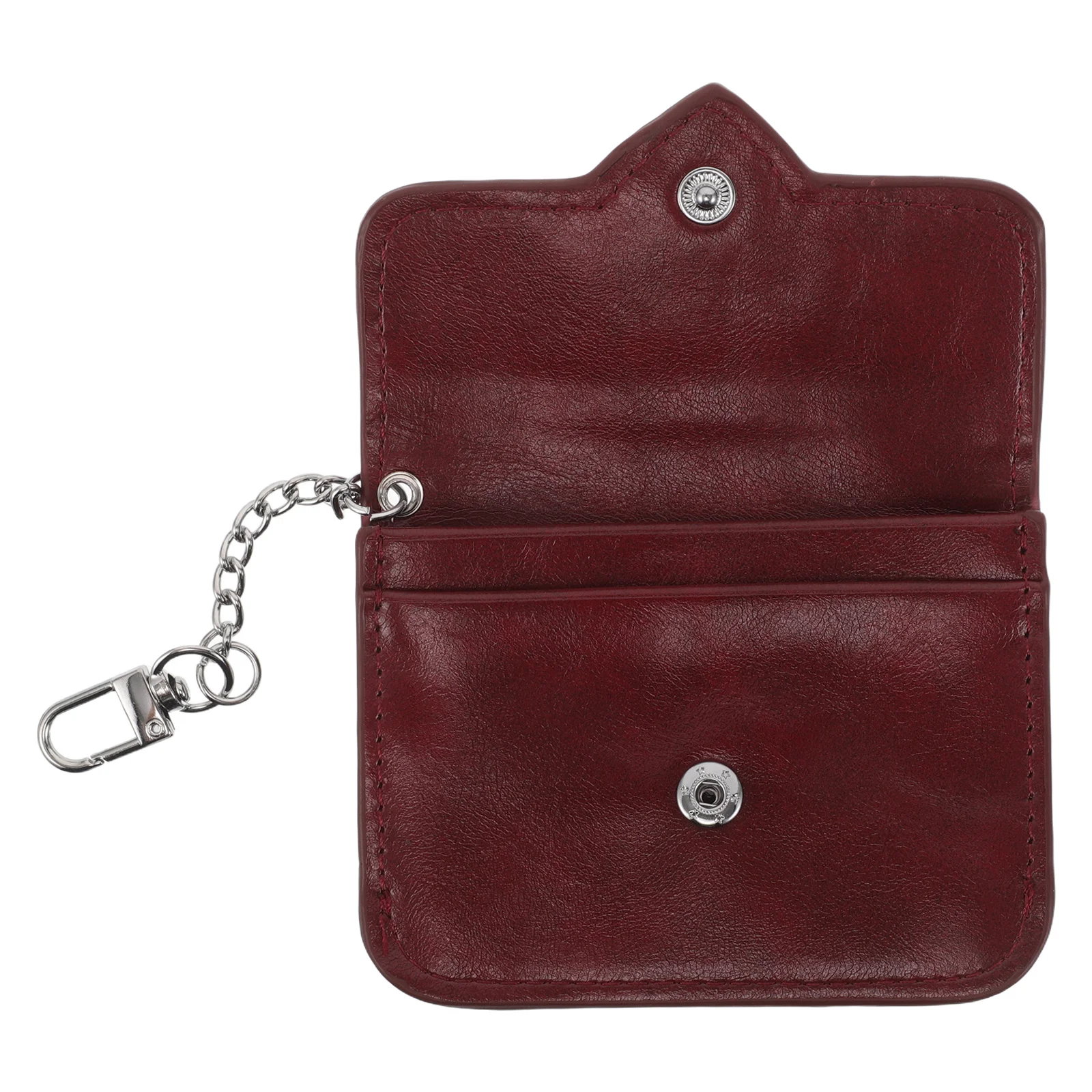 

Love Heart Pu Holder For Women Slim Compact Wallet With Dual Card Slots Small Portable Credit Card Case For Daily Travel