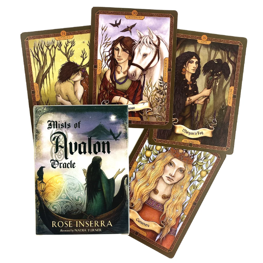 Mists Of Avalon Oracle Card Divination Tarot Deck Fortune Telling Board Game