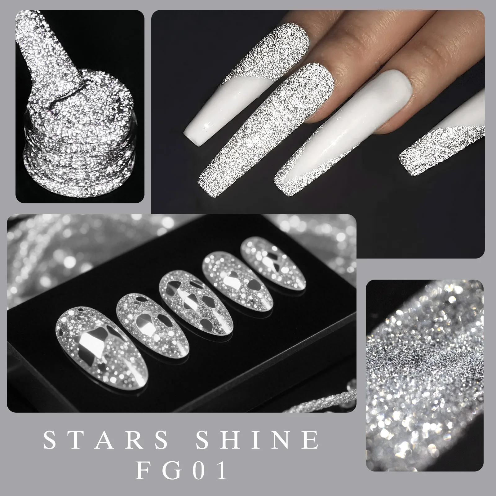 

Canni Светоотражающий блестящий гель-лак для ногтей Venalisa Supply Sparkle Disco Gel Soak Off УФ-светодиодный гель для ногтей Супер лазерный полуперманентный