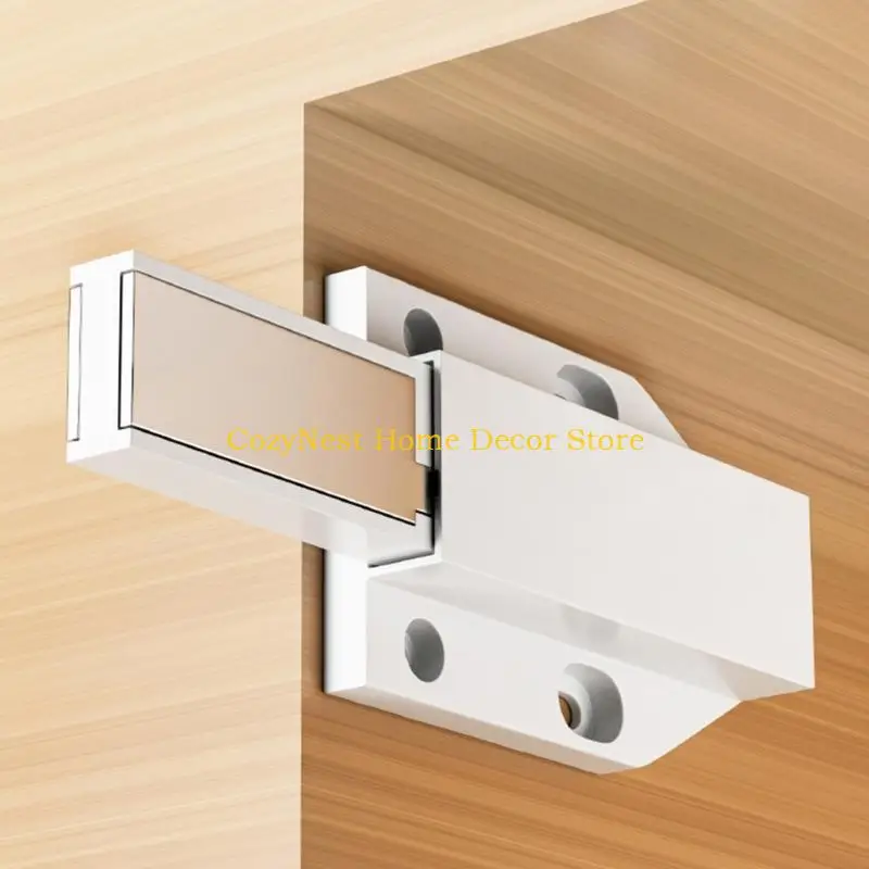 

92MF 2pcs Push to Open Cabinet Hardwares With Double Spring For Easy Operations