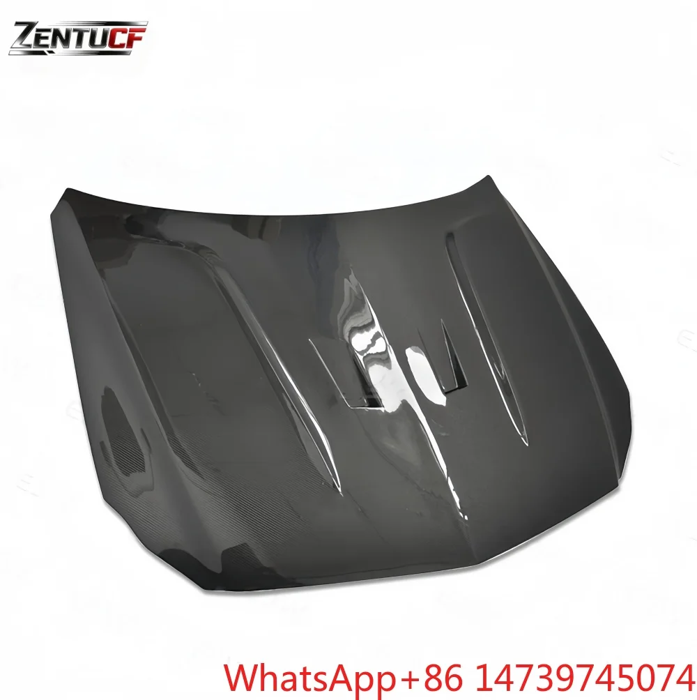 Multi-hole Style Carbon Fiber Engine Hood With Bolts W217 CLS 350 Bolt-On Front Bonnet Upgrade AccessoriesCar Parts And Car Kits