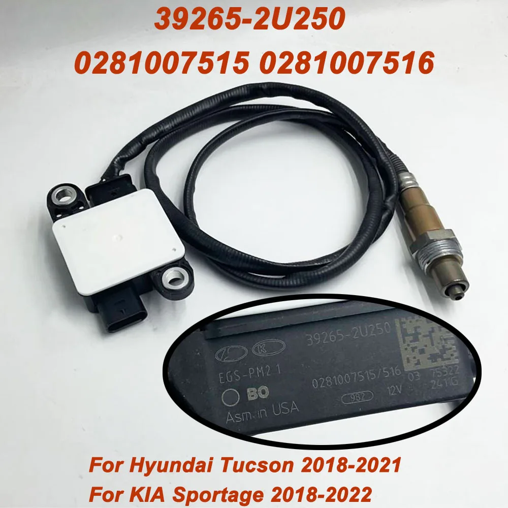 39265-2U250 392652U250 NEW Particulate Matter Sensor 0281007515 0281007516 For Hyundai Tucson Kia Sportage 2018-2022 MADE IN USA