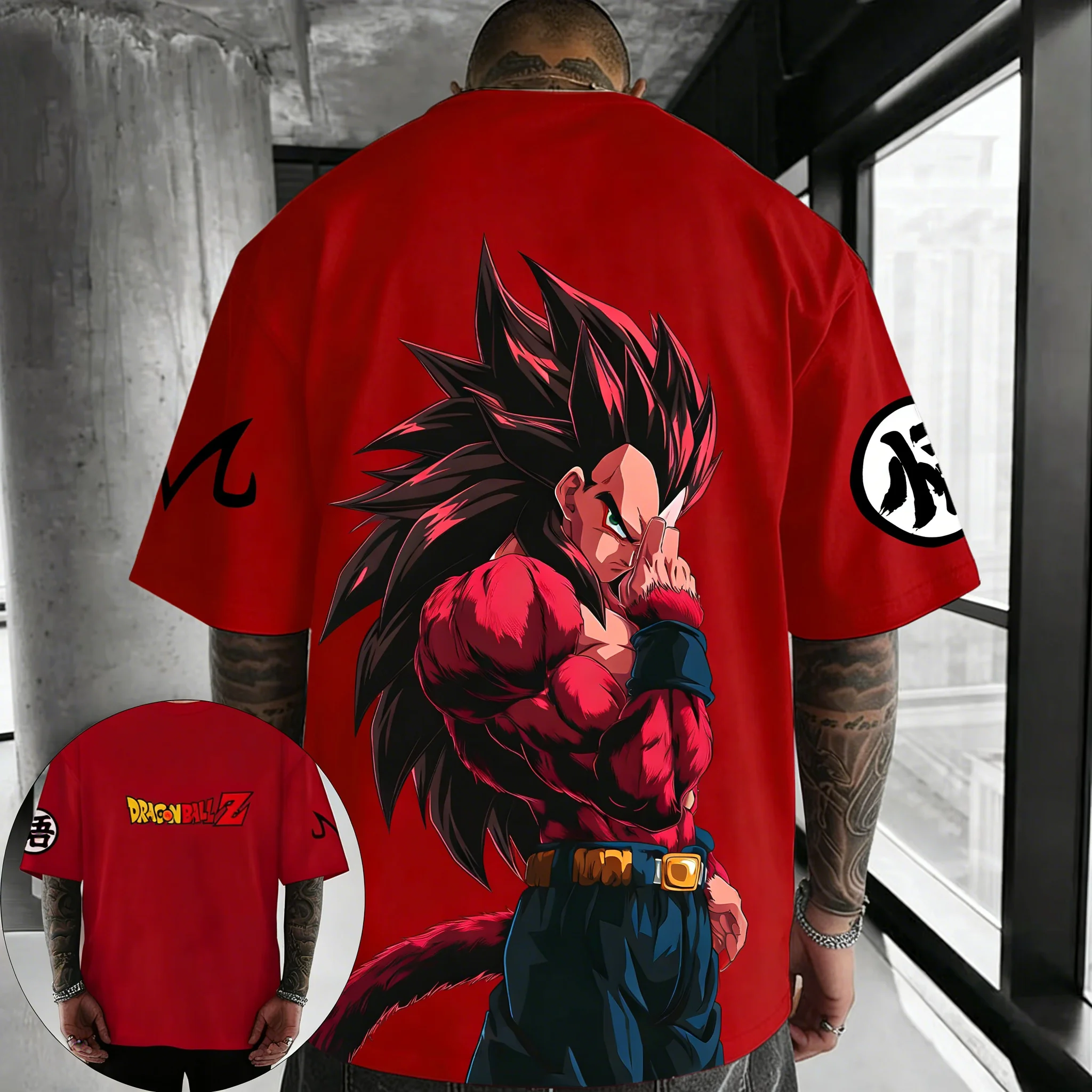 T-shirt Oversize in Cotone Dra - Dragon Ball Saiyan Armor recensione e prezzo