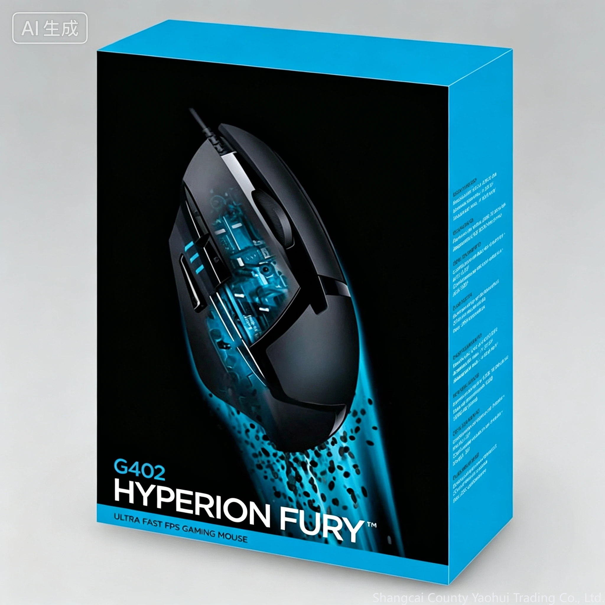 For Logitech g402 gaming mouse - wired, macro programming, csgo