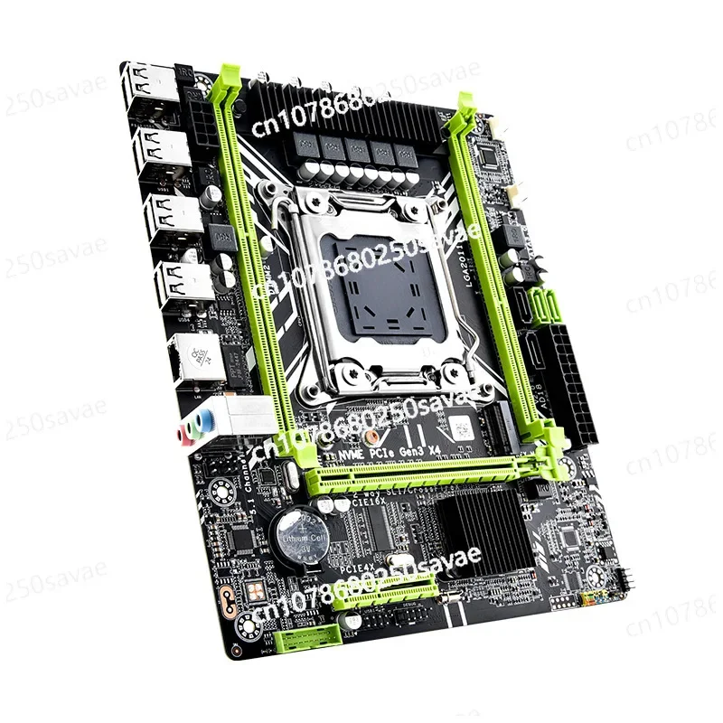 X79D 2.0 Computer Main Board 2011 Pins Support E5 Dual Channel D3 with M.2 True X79 Chip