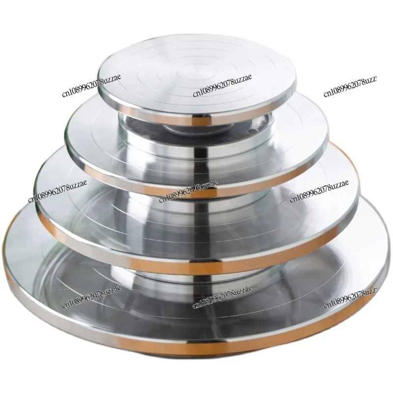 

Ceramic Tools Turntable Aluminum Alloy Hand Rotating Decoration Table Baking Clay Sculpture Coloring Painting Manual Turntable