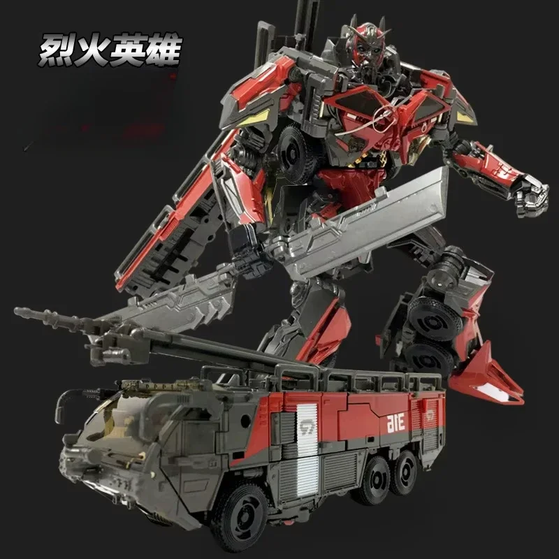 Baiwei Spot Fire Truck Transformed Toy TW1024 TW-1024 Flame Hero Deluxe  Movie Edition Action Figure Collection Gift