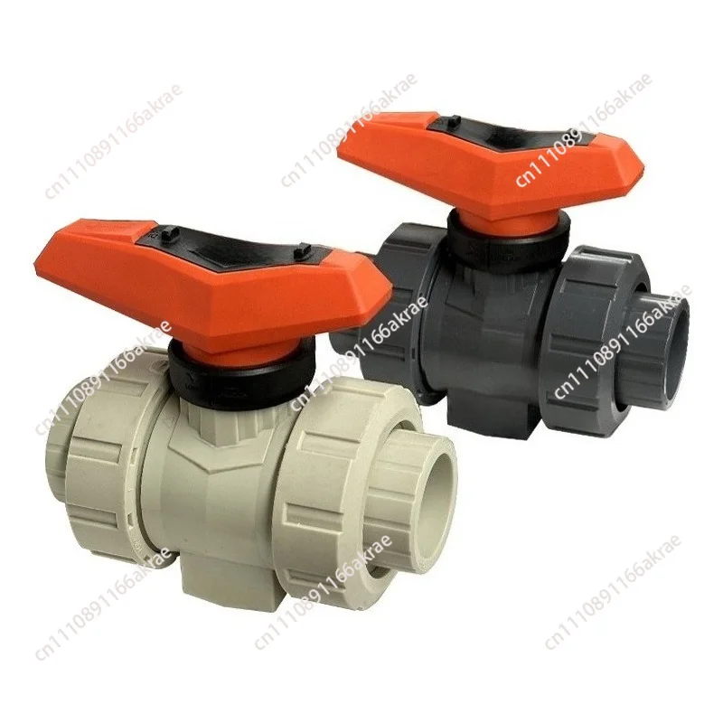 for GF PVC 546Pro Ball Valve Manual Valve Pipeline Fittings Ball Valve Double  EPDM/FKM