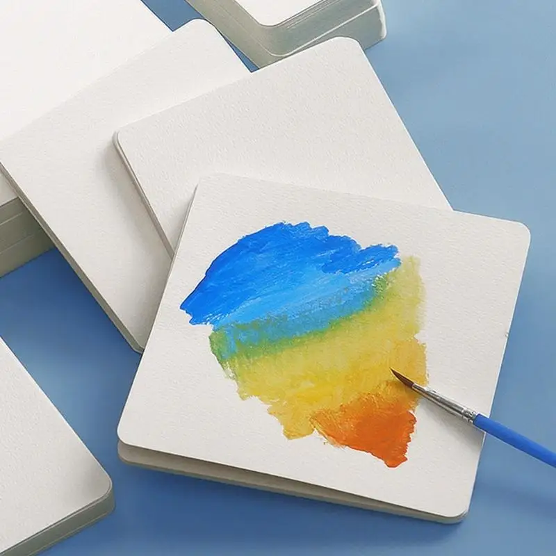  Watercolor Paper  Resistant to Yellowing 300GSM Cold-Pressed Textured Paper