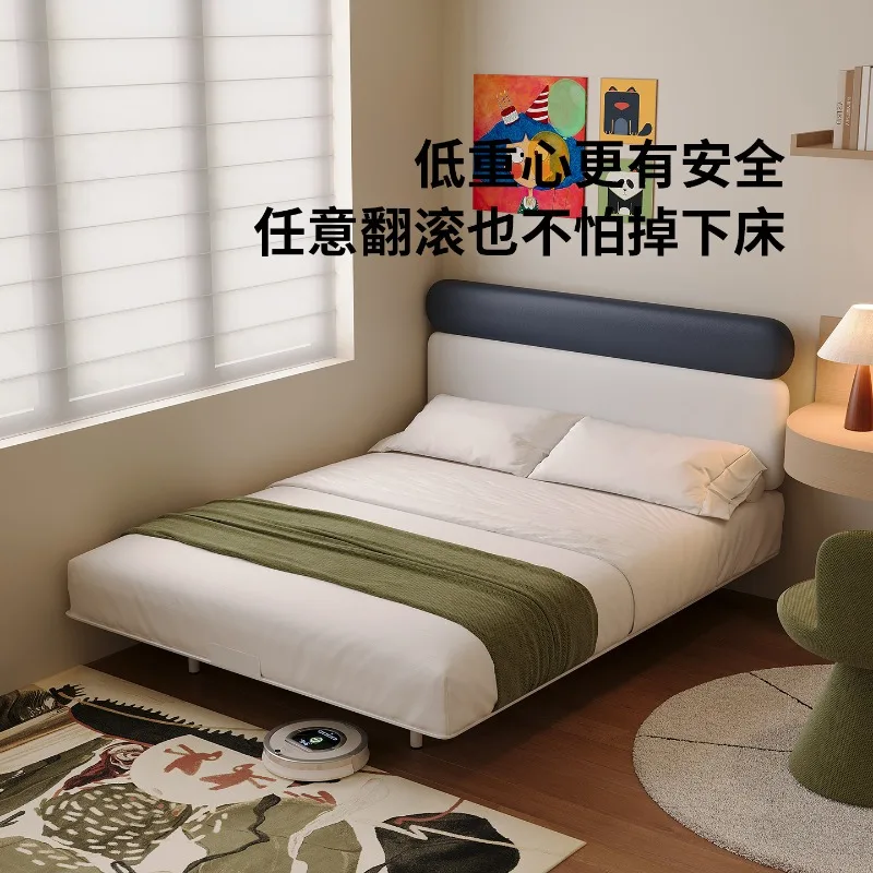 Children's bed dopamine color matching suspended small apartment bed space saving environmental protection 0 formaldehyde bed