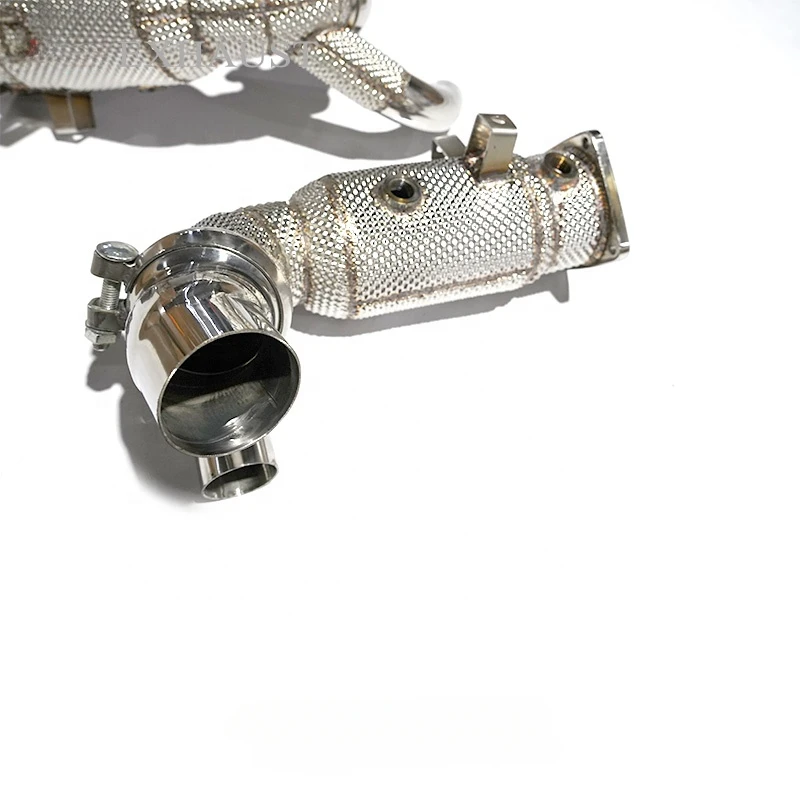 For 2011+ 991.2 Carrera Targa 4S 3.0T stainless steel With catalytic Downpipe High flow downpipe exhaust system