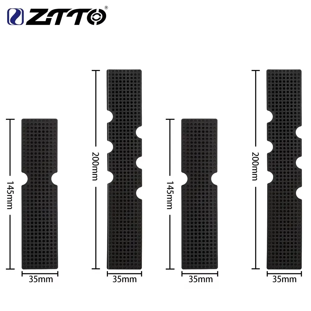 

ZTTO Road Bike Handle Grip Pad Silicone Shock Absorber Toughness Anti-Vibration Bicycle Wrap Strap Inner Pad Reusable Grip Mat