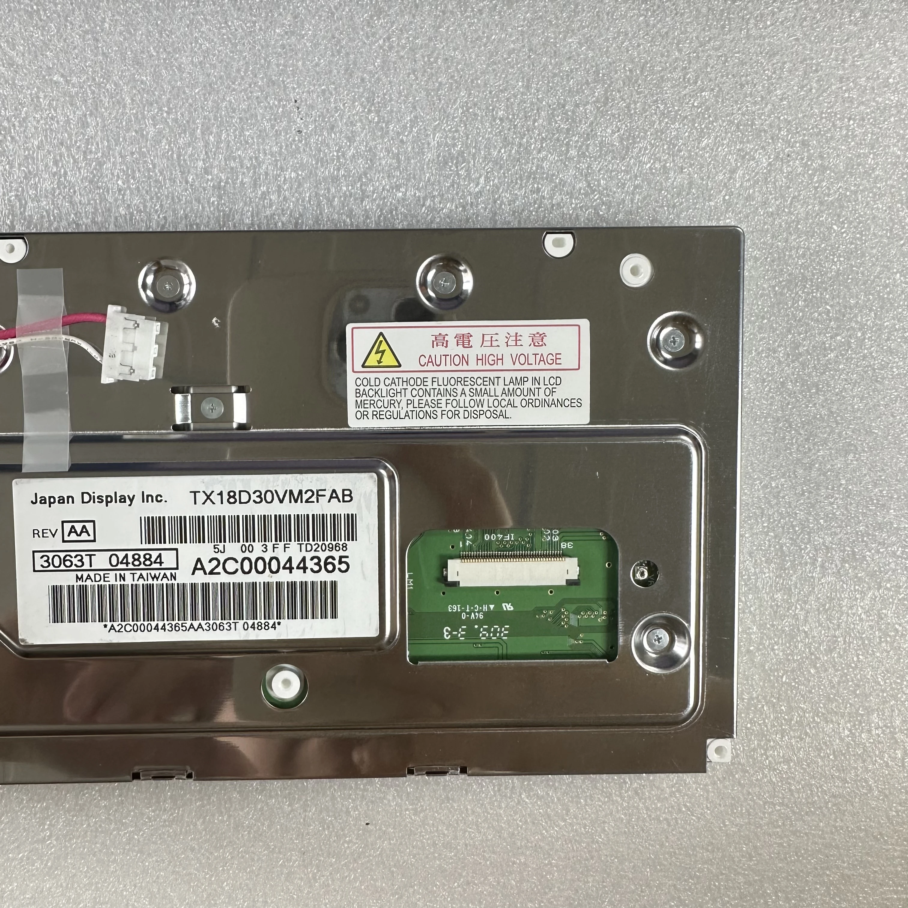 7'' Lcd Display Screen TX18D30VM2FAA/B For Peugeot 308 407 807 Radio Navigation Repair Replacement