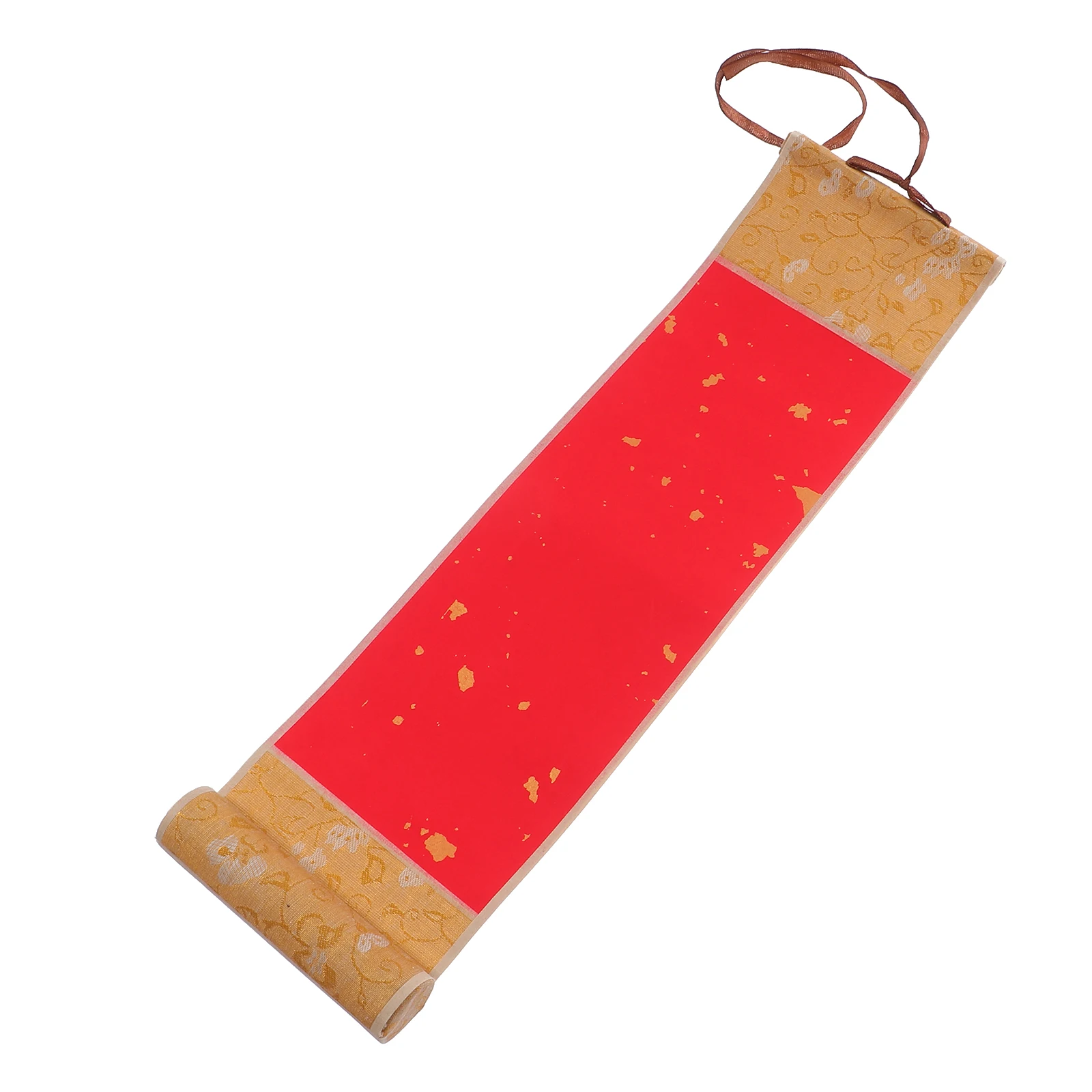 

Small Rice Painting Blank Scroll Paper for Ink Calligraphy Drawing Blank Painting Scroll Compact Storage Supplies