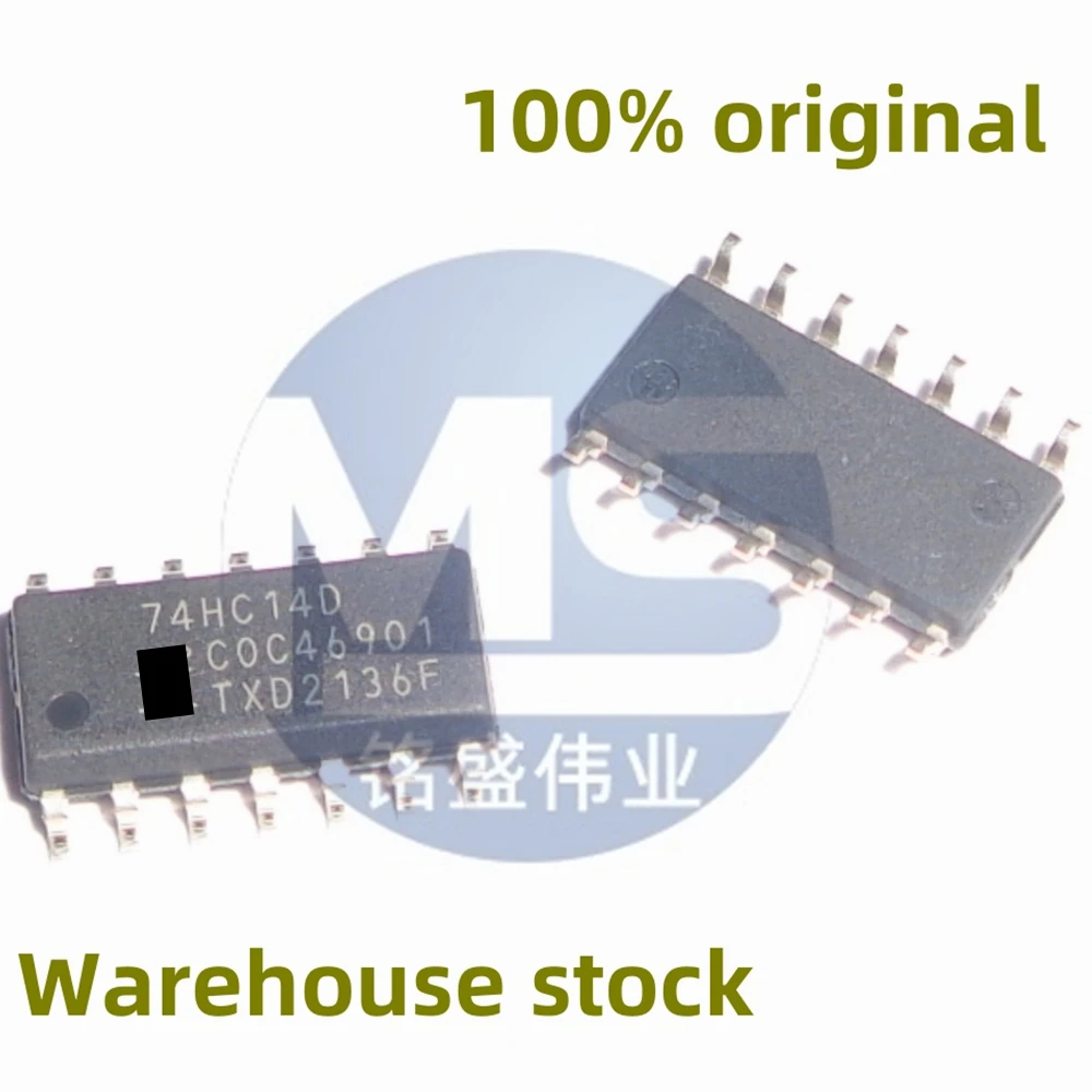 20Pcs 100%全新 74Hc14D 74Hc14 Patch Sop-14 Schmitt Trigger Logic Chip Spot Direct Sale