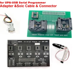 UPA USB V1.3 ECU Programmer Universal Eeprom Adapter  ChipTunning Tool  Read EEP TSSOP SOIC Work with UUSP4 Jumper Connector