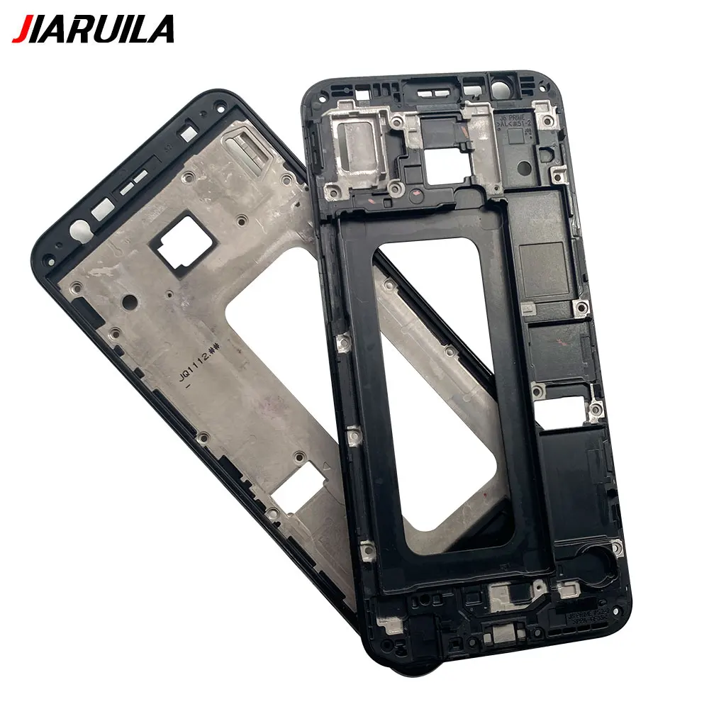 Nowa przednia obudowa LCD Frame Bezel Plate Część zamienna do Samsung J4 Core J410 J6 J600 J6 Plus J610