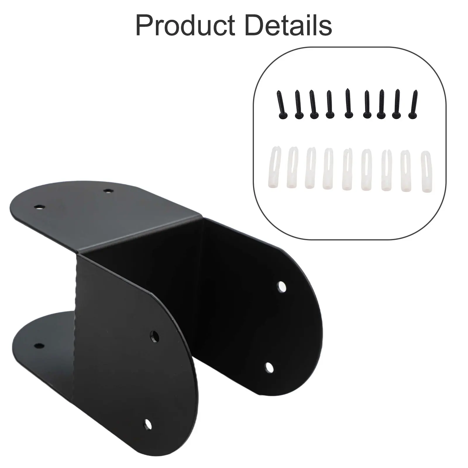 Easy Installation Outdoor Bracket Metal 4x4 Bracket Metal Bracket Easy To Install Stability Enhancement Outdoor Projects