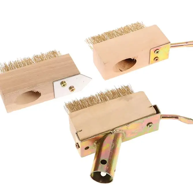 

Регулируемый ручной инструмент для прополки, подходит для чистки палуб, террасов и тротуаров, проволочная щетка, садовая проволочная щетка для прополки