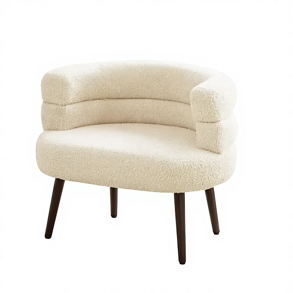 

Fashion Makeup Chair Hot Selling Salon Furniture Velvet Single Sofa Makeup Chair Suitable for Nail Art and Eyelash Beauty Chair