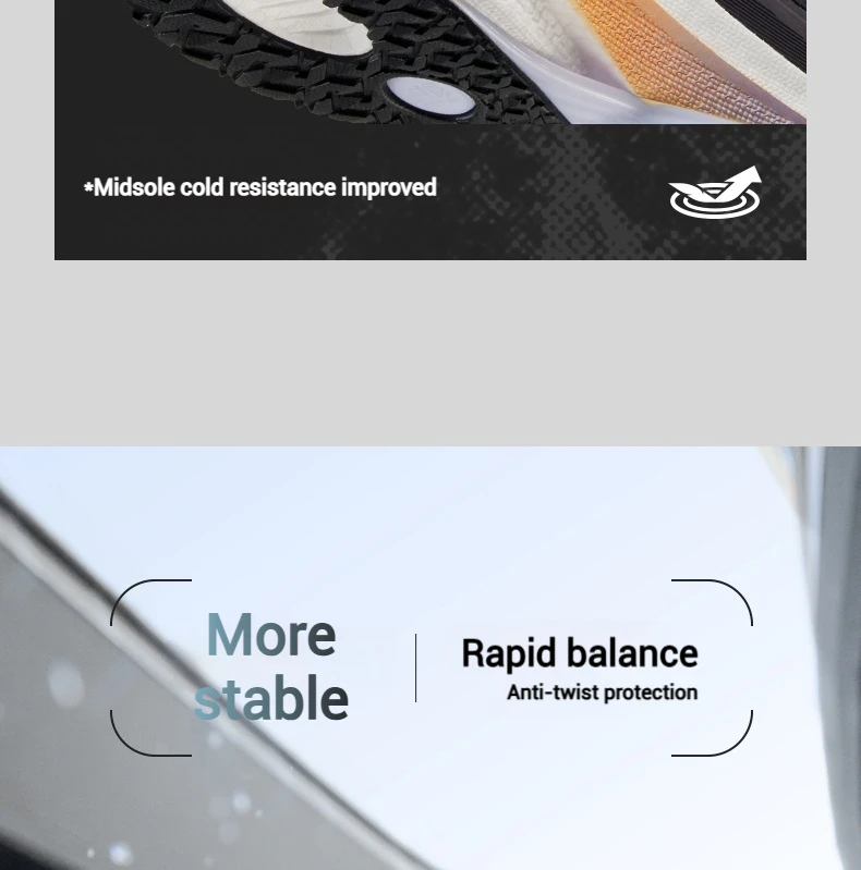 361 Degrees Rain-Block 8.0 Damen-Laufschuhe, mit Fleece gefüttert, wasserdicht, rutschfest, warm, bequem, Turnschuhe für Damen, 682542224 – Detail 16