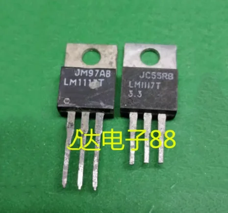 Used 5pcs LM1117T-3.3 LM1117-3.3 LM1117T 3.3 V LM1117T-5.0 LM1117 5V LM1117T-ADJ TO-220 In Stock