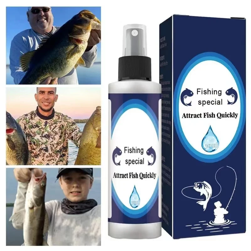 Fishing Carp Bait Angling Tilapia Bait  Natural Scent Fish Attractor Spray for Sea River Freshwater  Bait Effective