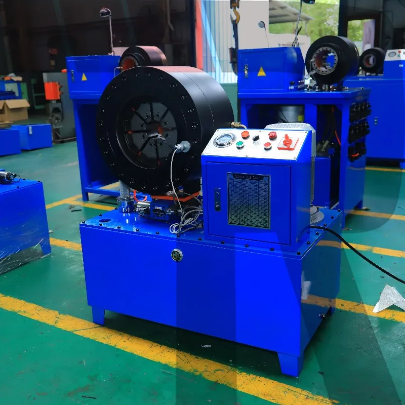 High Quality 2 3 4 Inch Stock Available Hydraulic Hose Press Crimping Cutting Machine
