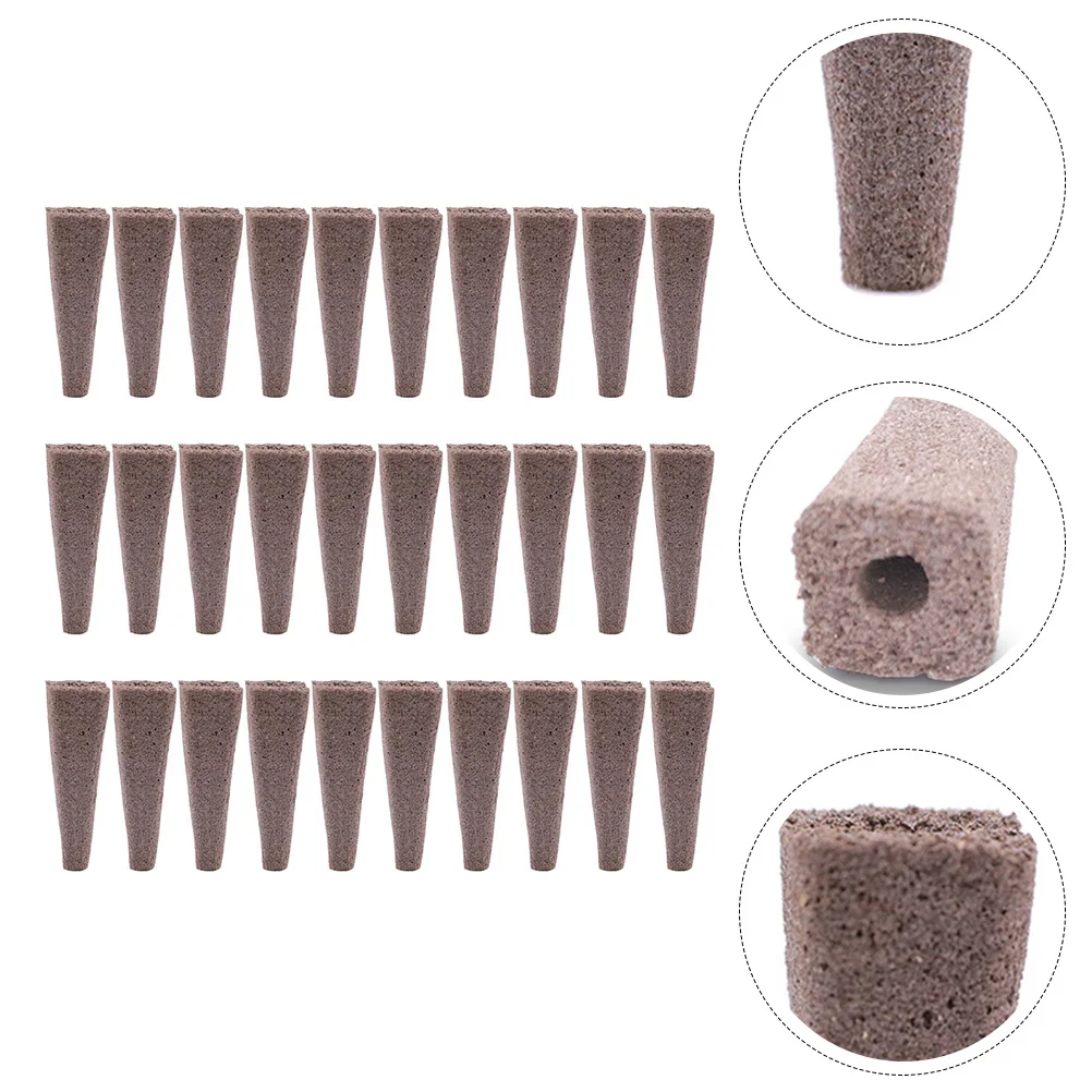 

50Pcs Nursery Peat Soil Blocks Bio-Charcoal Nutrient Soil for Seedling Transplant Growth Gardening Supplies Plant Starter