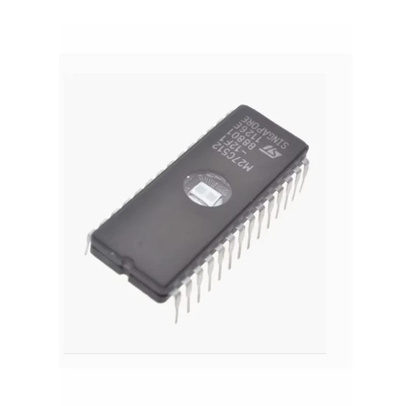 10pcs New ST M27C512-12F1 27C512 DIP-28 EPROM IC CHIPS Drive IC