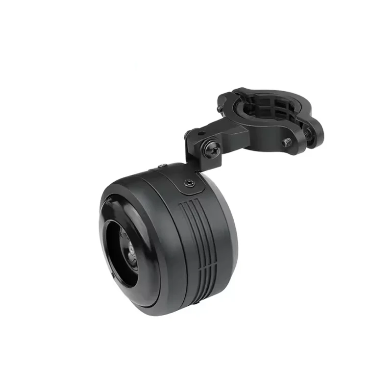 USB Rechargeable Bike Bell Alarm Horn Waterproof Anti-Theft Vibration Siren with Remote for Bikes