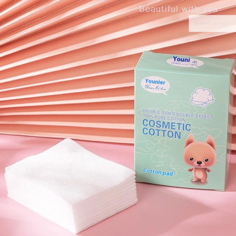 New50/100PCS Thin Cotton Pads Soft Cotton Stretch Disposable For Face Wash Nail Polish Remover Cosmetic Makeup Tools