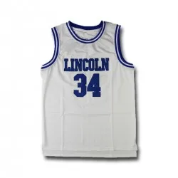 Mens #34 Jesus Shuttlesworth Jersey Lincoln High School Basketball Jersey Blue Ray Allen Film He Got Game Basketball Jerseys