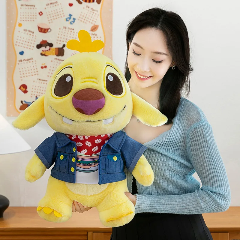 

New 30/35cm Stitch Doll Baby Plush Toy Cute Snowflake Stitch Doll Sleeping Pillow Animal Gifts