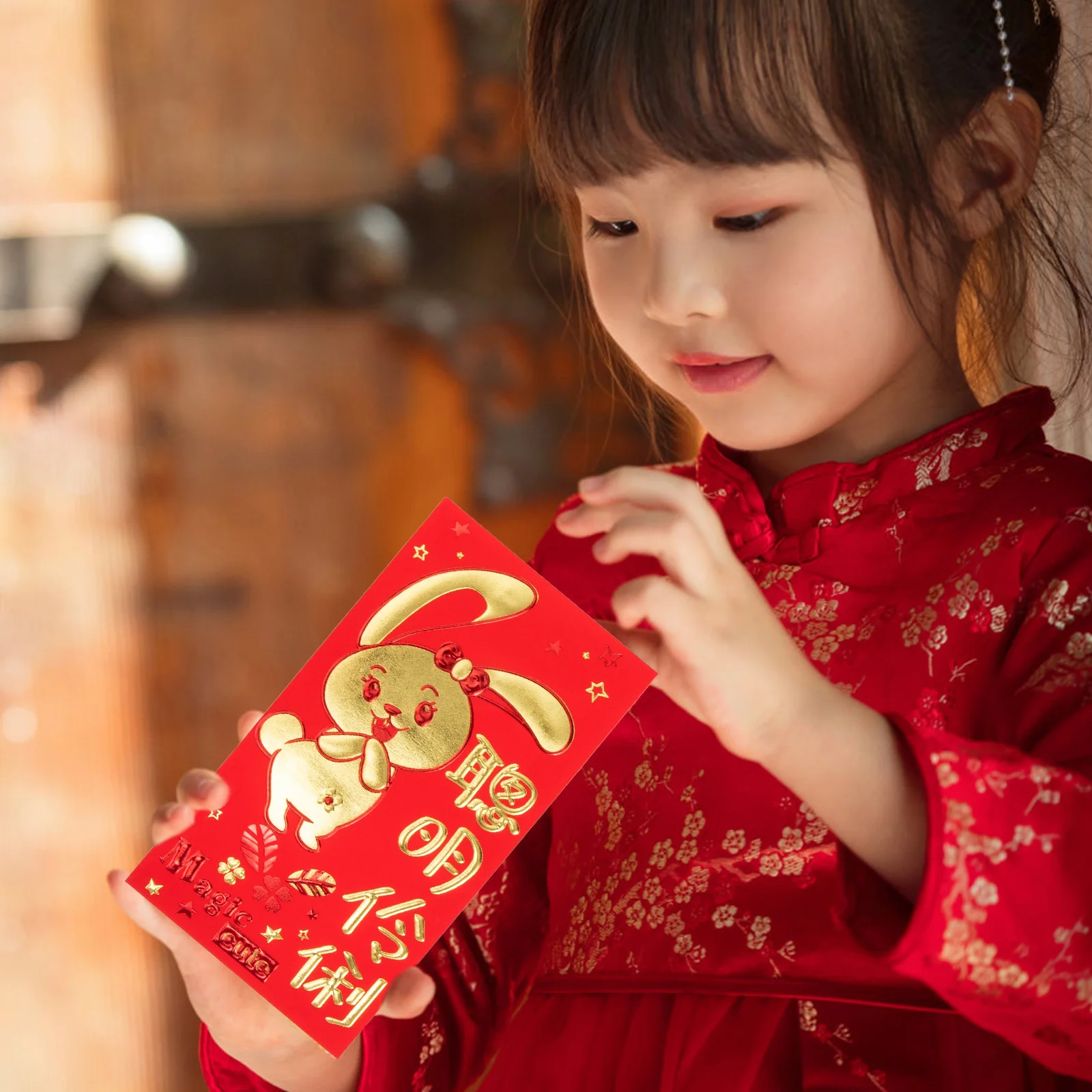 

30pcs New Year Red Envelopes 2023 Rabbit Year Red Pocket Chinese Spring Festival Money Pouch Cash Bag For Lunar Celebration Gift