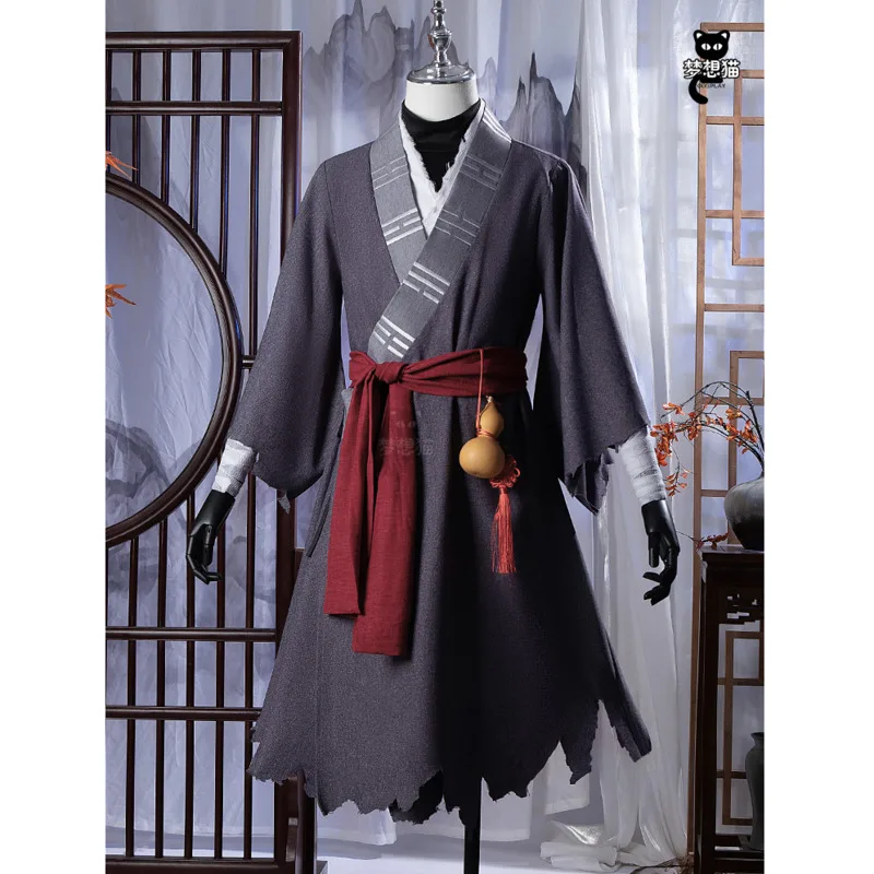 

Game Black Myth Wukong Mie Dao Ren Cosplay Costume Full Set of Ancient Style Taoist Robe Hanfu Halloween Cosplay