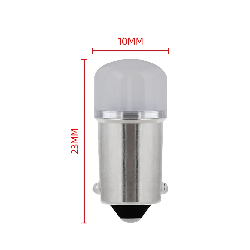 10pcs BA9S 12V 2835 Chips Led Car Light bulb for Indicator Light Reading Light