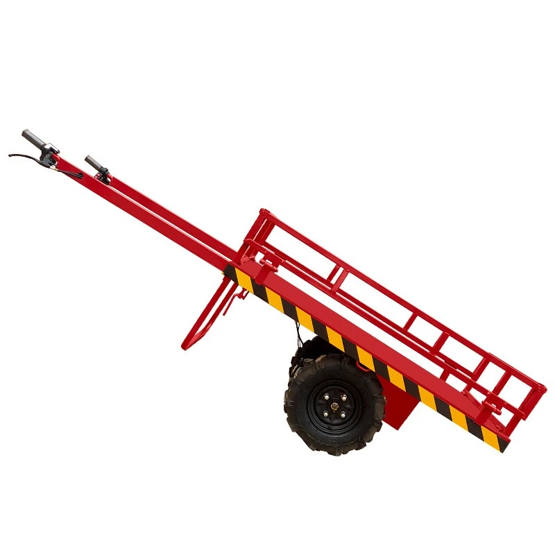 

Electric power two wheeled trolley fire mountain rescue truck