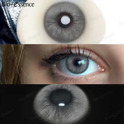 Bio-essence 1 Pair Colorcon Colored Contact Lenses with Degree Myopia Lenses Blue Eye Lenses High Quality Natural Contact Lenses