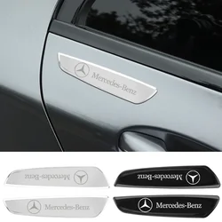 2pcs Metal Emblem Badge Car Fender Side Sticker For Mercedes Benz W203 W204 W205 W210 W211 W212 W221 W222 CLS CLA CLK SLK GLK